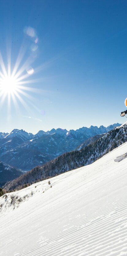 sciatore montagne inverno sole | © Ph. Federico Modica