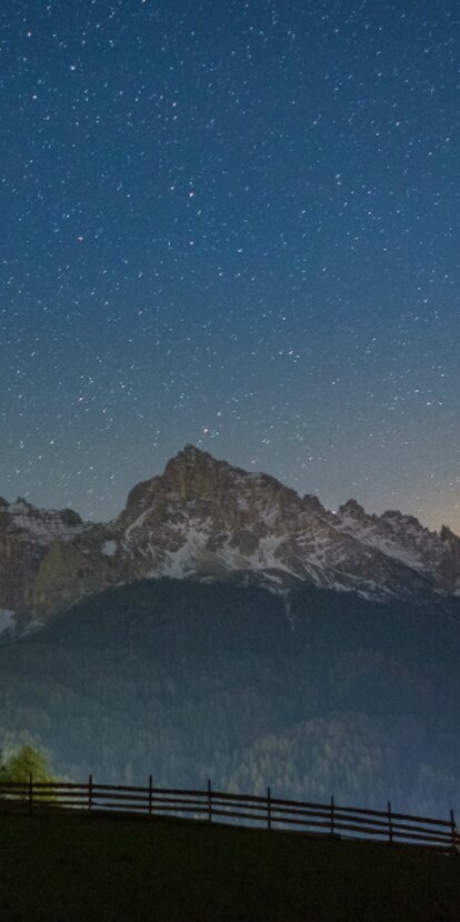 night starry sky mountains nature | © Ph. Helmuth Rier